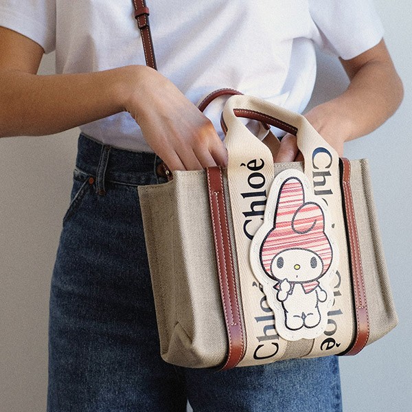 「my melody for クロエ 偽物」 woodyスモールトートバッグ 限定品！