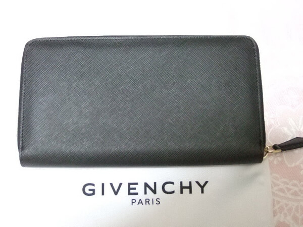 ジバンシィスーパーコピー GIVENCHY バンビ長財布◆黒