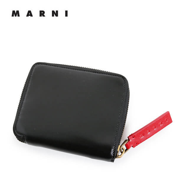 2018新作 Marni◆マルニ財布コピー M34 UI0014 SX9968 ラウンドファスナー 財布 ミニ