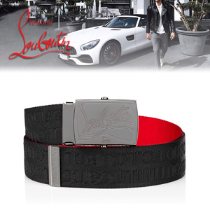 ◆Christian Louboutin◆ルブタン スーパー コピー ベルト◆Ceinture Ricky Plate ベルト 3205125B078