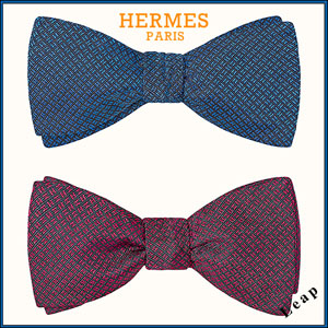 エルメス ネクタイ 偽物【エルメス】H Flyer bow tie エルメス ボウタイ 蝶ネクタイ☆H849265T