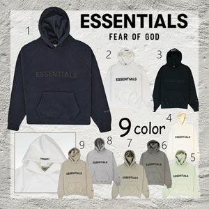 FEAR OF GOD エッセンシャルズ 偽物 パーカー フーディー  9色