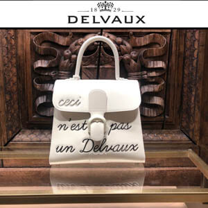 【DELVAUX】新色!!"Ceci n’est pas un DELVAUX"ハンドバッグコピーAA0480B