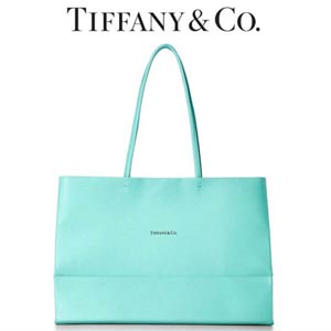 ティファニー【Tiffany】ラージ ショッピング レザー 偽物