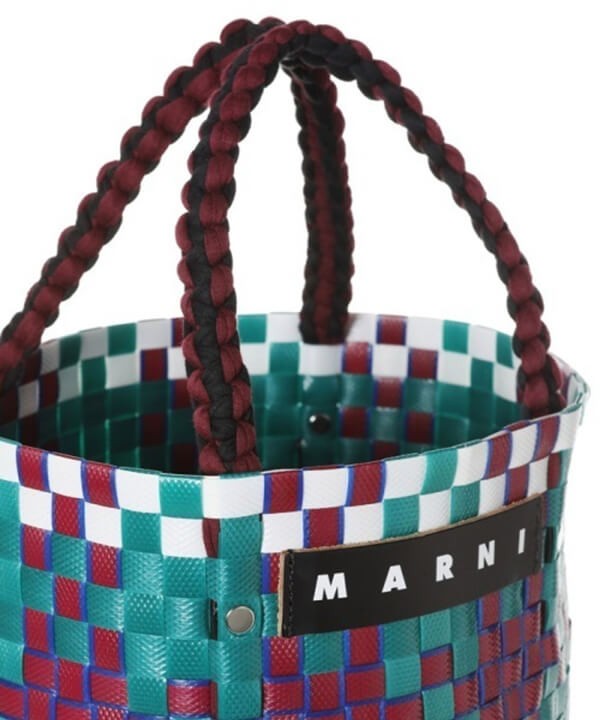 【レア】完売必至!!★MARNI MARKET★ラウンドピクニックバッグ スーパーコピーN級品♪