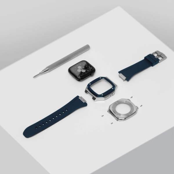 【ゴールデンコンセプト コピー】 Apple Watch ケース - SP44 - Silver