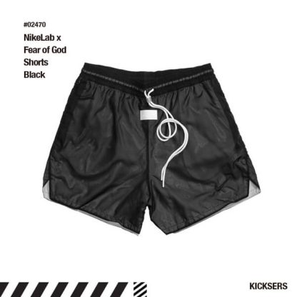 人気の話題、FOG！ナイキLab x フィアオブゴッドの偽物ショートパンツ ブラック 21040613。