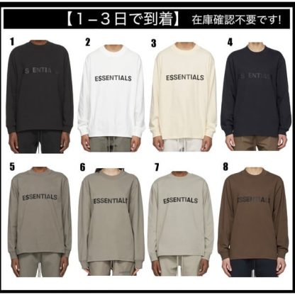 フィアオブゴッド エッセンシャルズ 長袖Tシャツ コピー版 a-36 21061807