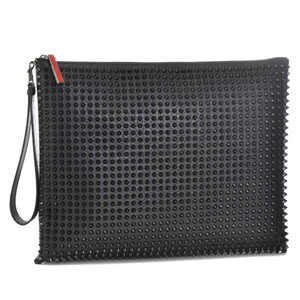 クリスチャンルブタン LOUBOUTIN Peter Pouch クラッチバッグ ブラック 2020年春夏新作 1145048-0001-CM53