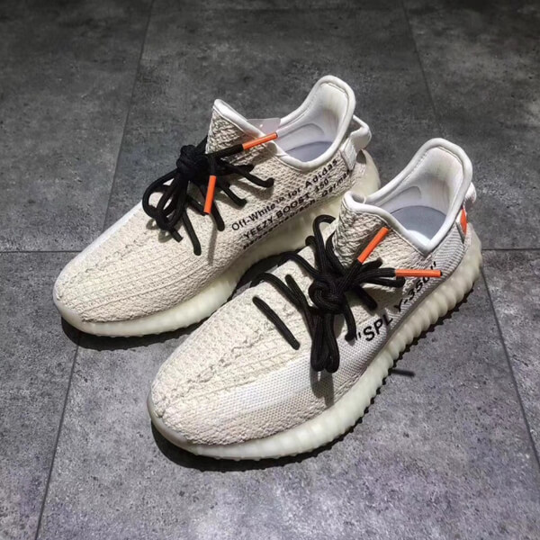 人気新作 イージーブースト350 偽物 OFF-WHITE x アディダス Originals YEEZY BOOST 350 V2 スニーカー ash1762