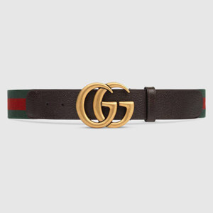 グッチスーパーコピー★2019春夏★WEB BELT WITH DOUBLE G BUCKLE