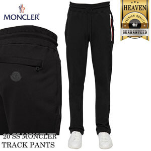 モンクレール 偽物 パンツ 累積売上総額第１位！【MONCLER 20春夏】TRACK PANTS_BLACK 22831760542726844