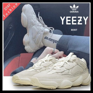 アディダス入手困難激レア!Yeezy Boost 500 Bone White　イージーブースト