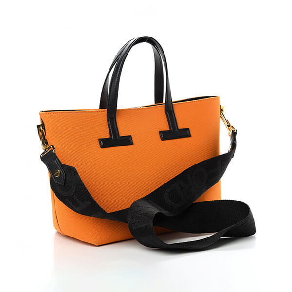 トムフォード Canvas T Tote Bag Orange キャンバス トートバッグ