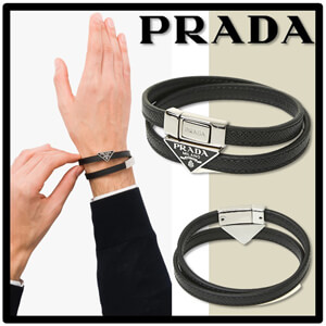 ★送料・関税込★PRADA★ロゴ ブレスレットコピー★人気