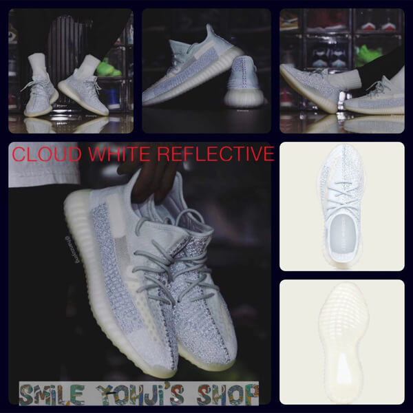 ★入手困難★ YEEZY BOOST 350 V2 CLOUD WHITE REFLECTIVE コピー