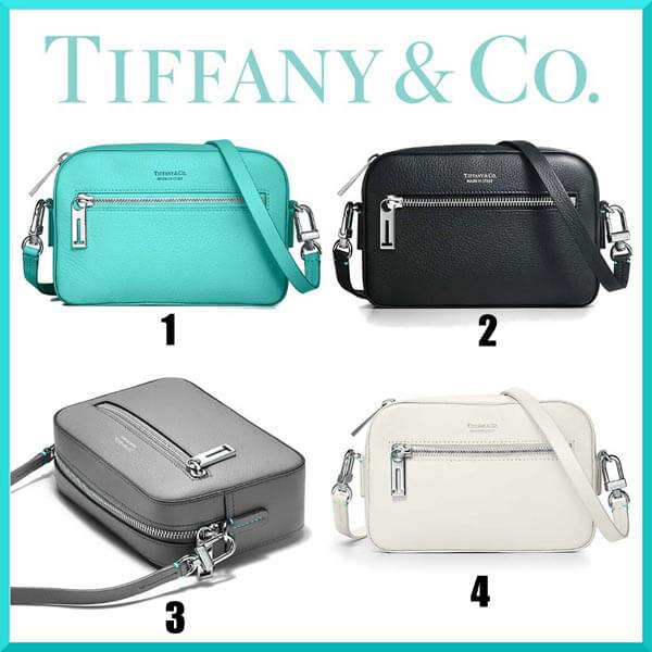 ティファニー ショルダーバッグ コピー Tiffany&Co レザー☆4色展開