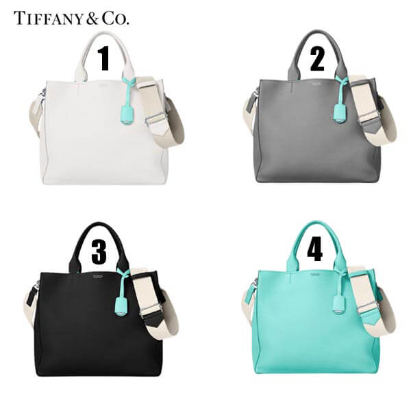 ティファニー 偽物 トートバッグ Tiffany & Co.★レザー*A4収納可*未入荷カラー有♪