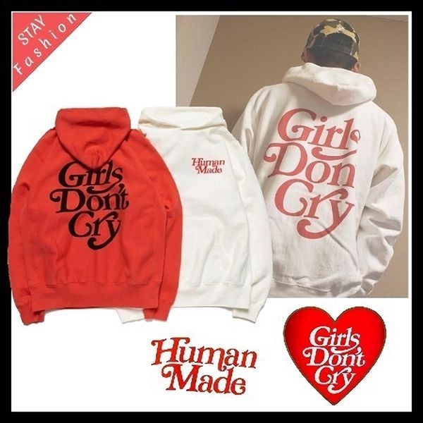 限定コラボ 激レア!【ガールズドントクライ×Human Made Hoodie】コピー