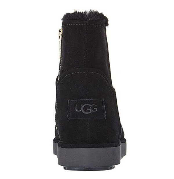 ☆人気☆UGGショートブーツ偽物☆Zip-up Suede Mini Boot.s (Classic Mini BLVD)☆