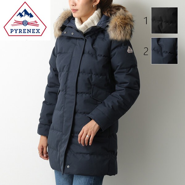 ピレネックス 偽物 ダウン PYRENEX ダウンジャケット GRENOBLE FUR ブルゾン お洒落で可愛い