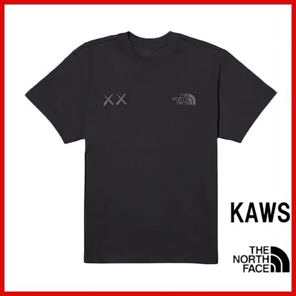 【コラボ】KAWS×ザ・ノースフェイス 偽物 Tシャツ